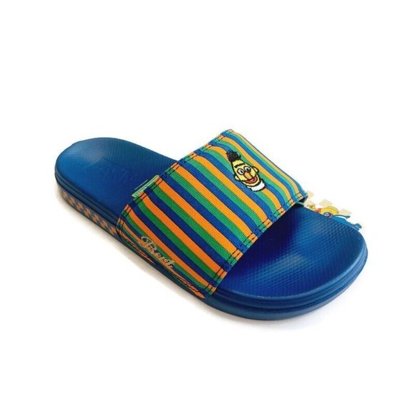 VANS X Sesame Street Ernie and Bert La Costa Slide On Sandal Mens Size 5 Slide - Picture 2 of 10